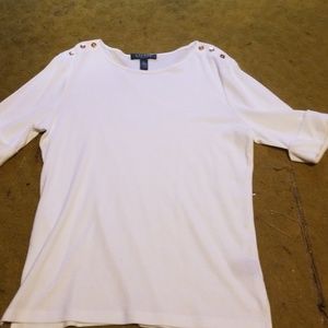 Ralph Lauren white tee